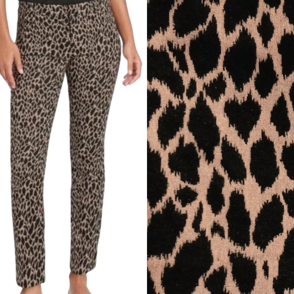 Modern Sloan Cheetah Print Pant, NWOT